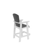 GDFStudio Harbor Outdoor HDPE Adirondack Bar Stool with Widened Armrests (Set of 2)