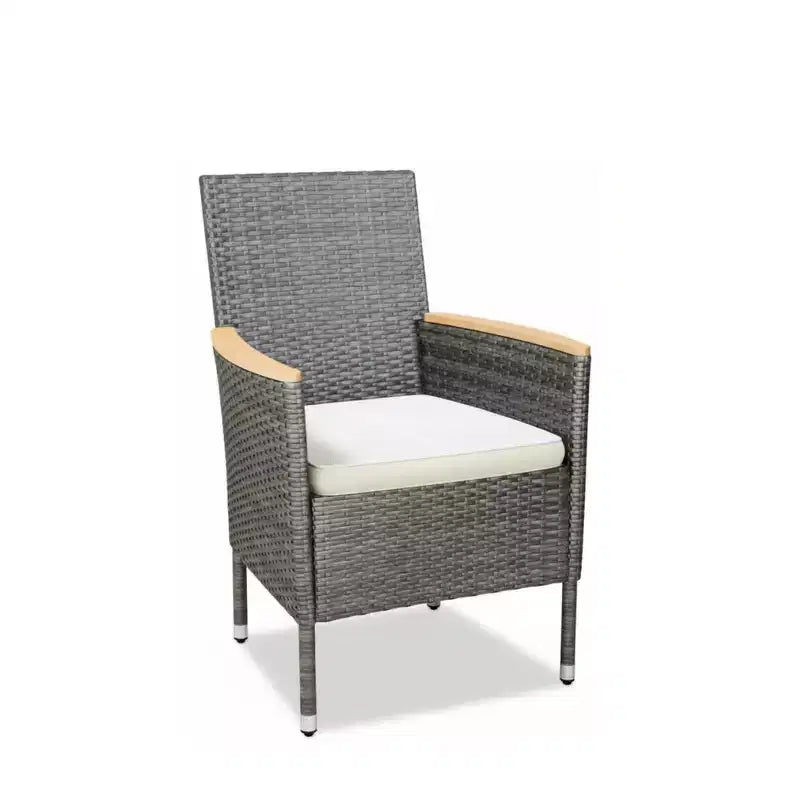 4-Piece All-Weather Rattan Patio Dining Chair