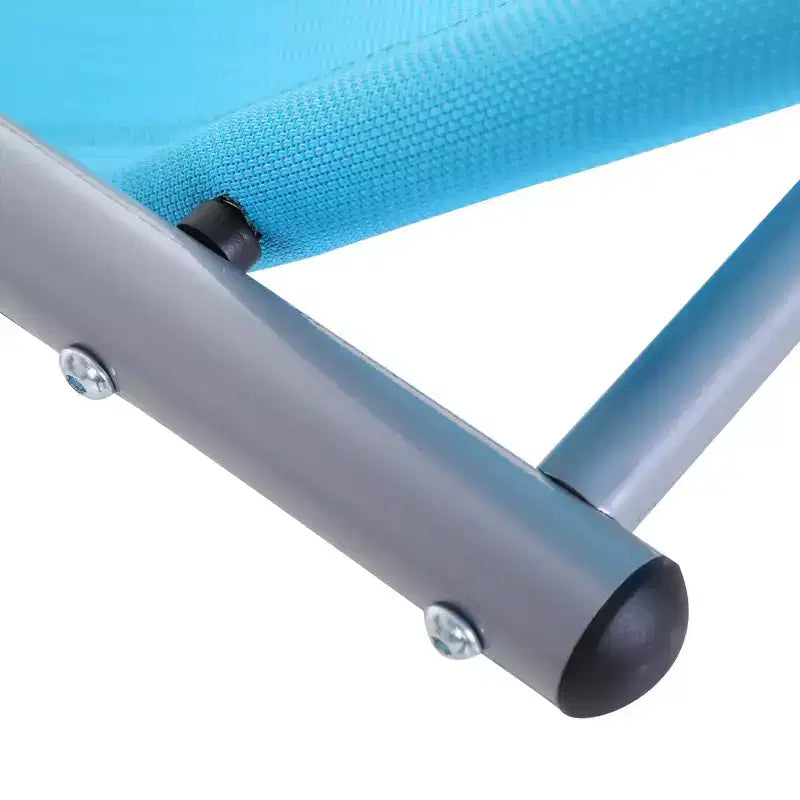 Poltrona a dondolo reclinabile da esterno Zero Gravity con cuscino rimovibile in tessuto resistente alle intemperie