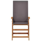 vidaXL Sedia da Giardino 4 pz 57 x 71,5 x 104 cm