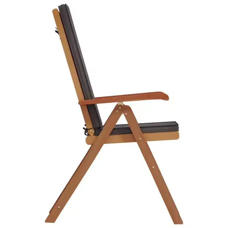 vidaXL Sedia da Giardino 4 pz 57 x 71,5 x 104 cm