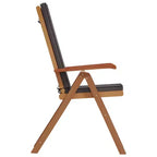 vidaXL Sedia da Giardino 4 pz 57 x 71,5 x 104 cm