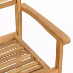 vidaXL Sedie 8 pz 56x55x90,5 cm Legno massello di teak