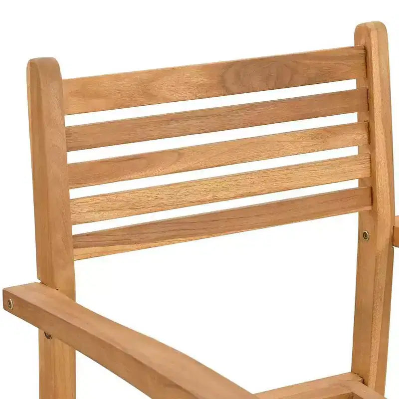 vidaXL Sedie 8 pz 56x55x90,5 cm Legno massello di teak