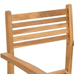 vidaXL Sedie 8 pz 56x55x90,5 cm Legno massello di teak