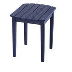 Folding Large Size Adirondack Chair Pine Wood with Ottoman and End Table
