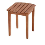 Folding Large Size Adirondack Chair Pine Wood with Ottoman and End Table