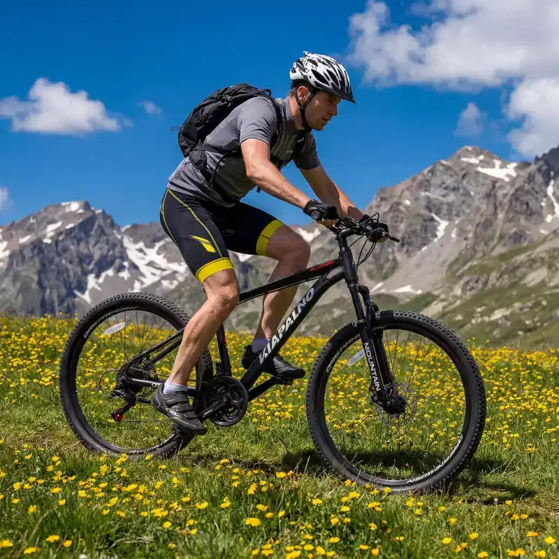 Mountain bike GDFStudio Trailcrest da 26 pollici per tutti i terreni, 21 velocità, con sospensione anteriore