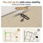 Cassettiera doppia Qwatto a 6 cassetti, comò moderno, organizer per camera da letto con cassetti profondi per soggiorno e armadio, faggio naturale