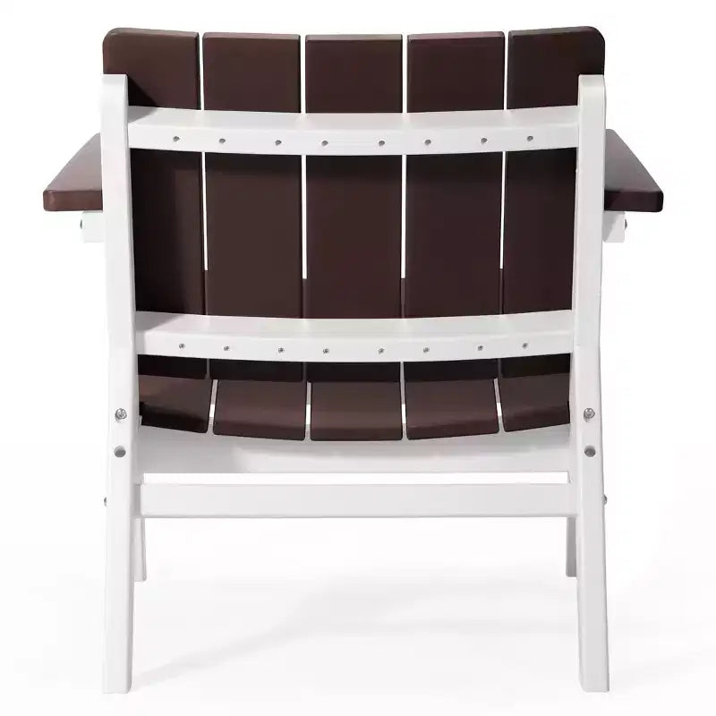 WestinTrends Pacifica Outdoor HDPE Modern Patio Club Armchairs (Set of 2)
