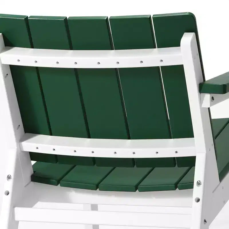 WestinTrends Pacifica Outdoor HDPE Modern Patio Club Armchairs (Set of 2)
