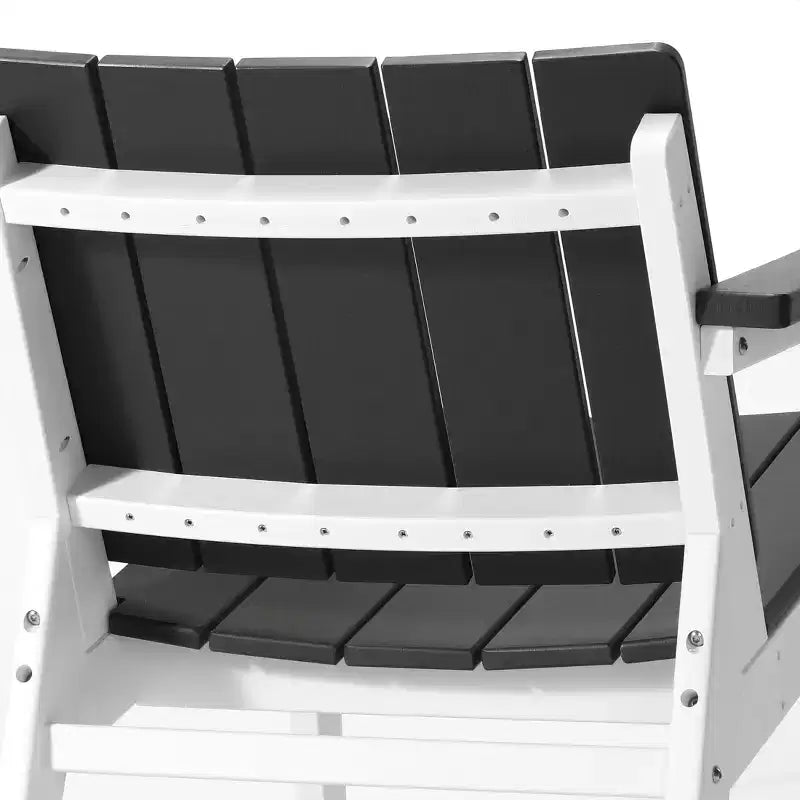 WestinTrends Pacifica Outdoor HDPE Modern Patio Club Armchairs (Set of 2)