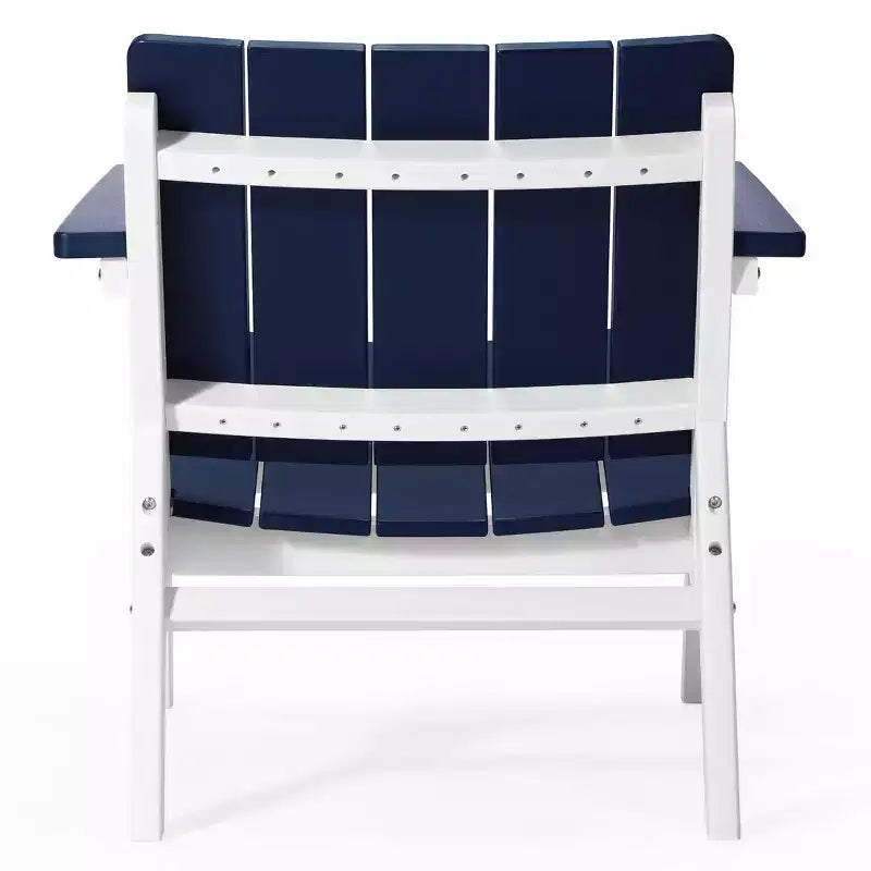 WestinTrends Pacifica Outdoor HDPE Modern Patio Club Armchairs (Set of 2)