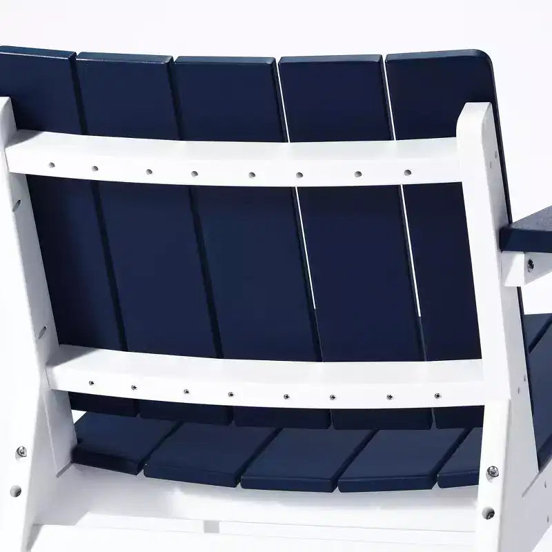WestinTrends Pacifica Outdoor HDPE Modern Patio Club Armchairs (Set of 2)