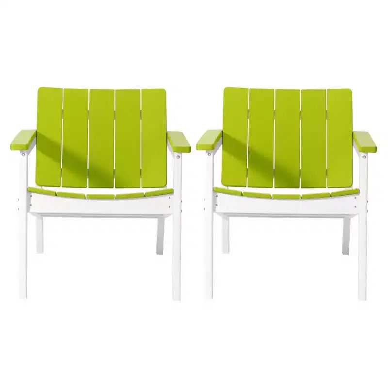 WestinTrends Pacifica Poltrone da club moderne da esterno in HDPE (Set da 2)