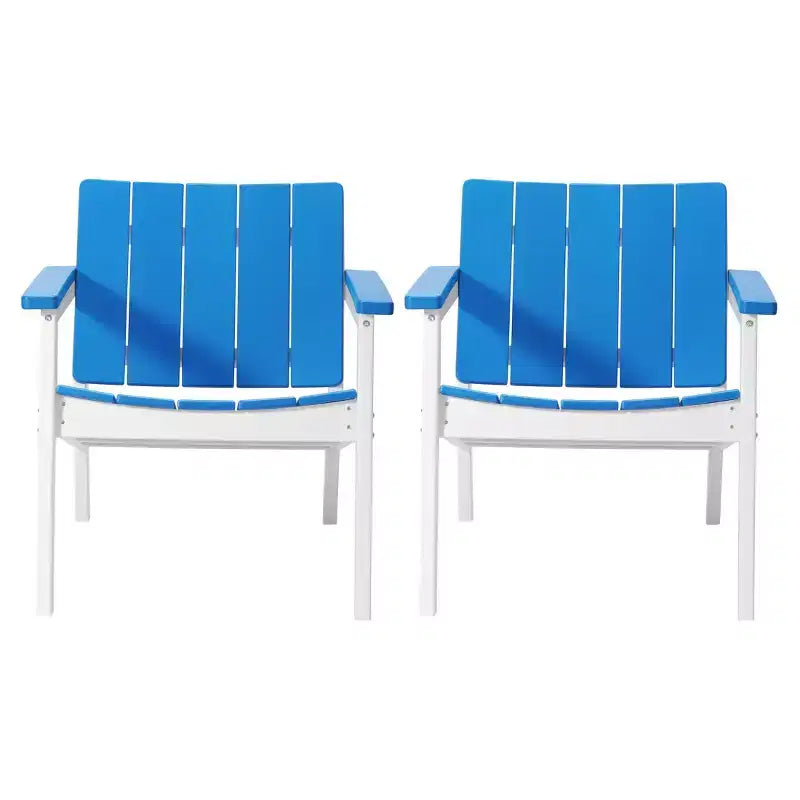 WestinTrends Pacifica Poltrone da club moderne da esterno in HDPE (Set da 2)