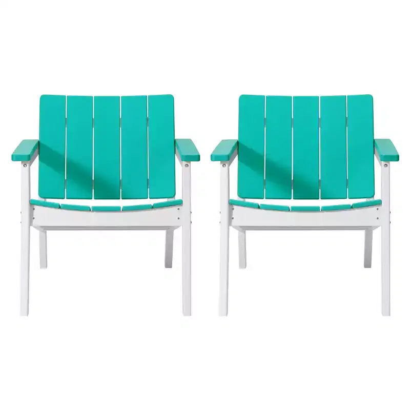 WestinTrends Pacifica Poltrone da club moderne da esterno in HDPE (Set da 2)