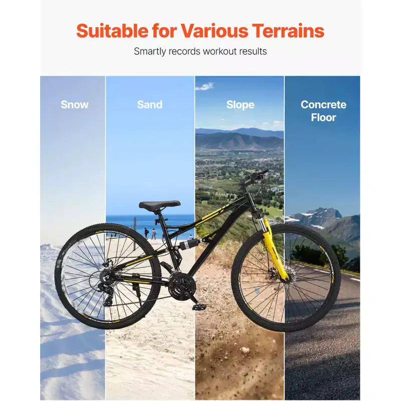 NAYSAYE Bicicletta da Montagna da 29 Pollici con 24 Velocità, Sospensione Anteriore, Freni a Doppio Disco per Avventure di Trail all'Aperto, Nera, 57.87*9.45*30.91