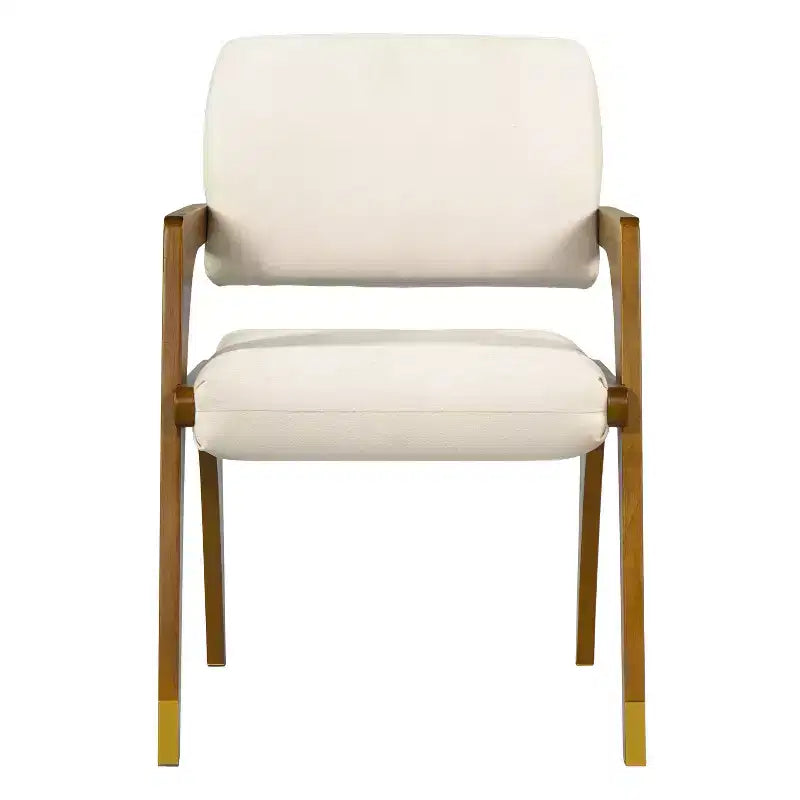 Christopher Knight Home Mid-Century Modern Rubber Wood Upholstered Dining Chair with Backrest