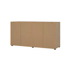 Tvilum, Mira 6 Drawer Double Dresser, Jackson Hickory