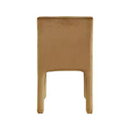 Meridian Furniture Kai Sedia da pranzo in velluto Saddle, set da 2