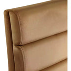 Meridian Furniture Kai Sedia da pranzo in velluto Saddle, set da 2