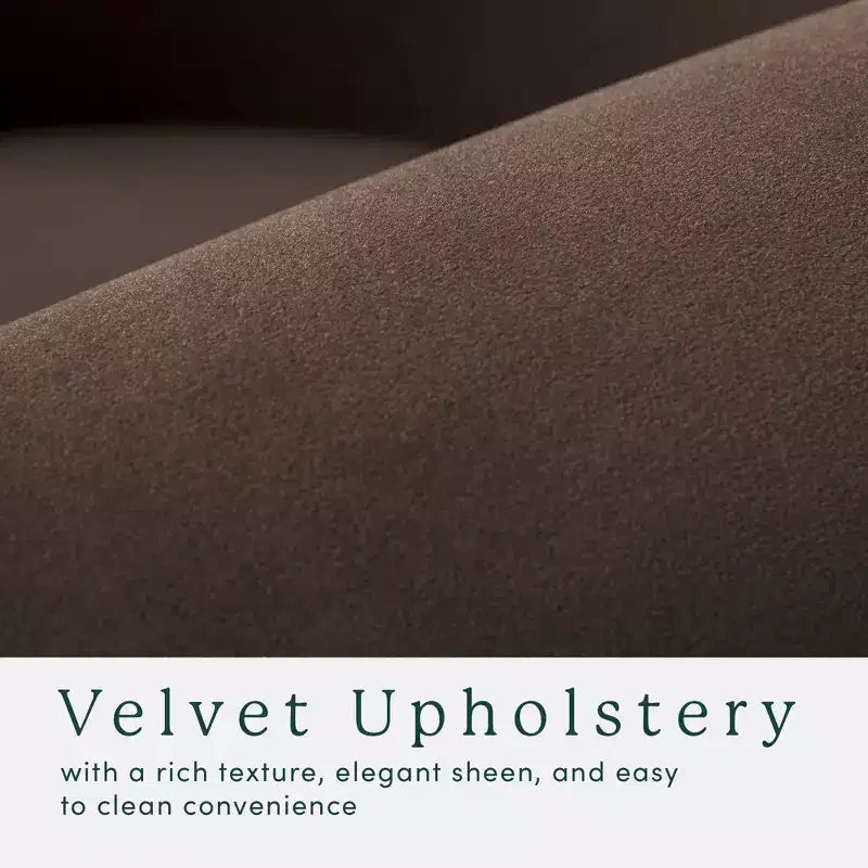 Modern Upholstered Swivel Barrel Accent Chair