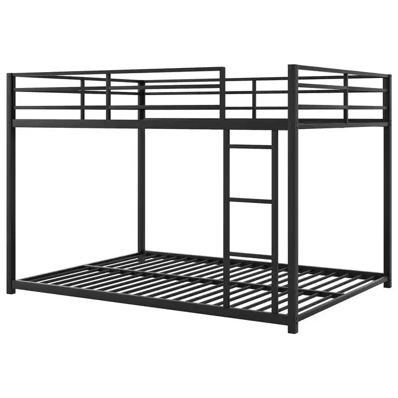 FAMYYT Full Size Metal Bunk Bed?With Ladder, Safety Guaranteed, Easy Assembly