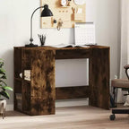 vidaXL Scrivania bianca in legno ingegnerizzato Scrivania media Rettangolare Moderna