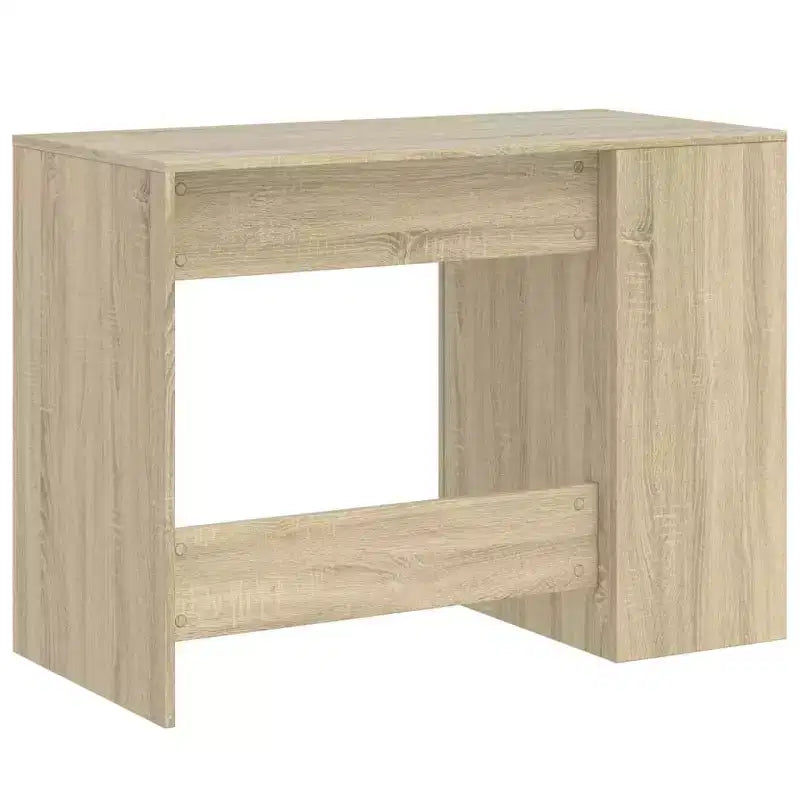 vidaXL Scrivania bianca in legno ingegnerizzato Scrivania media Rettangolare Moderna