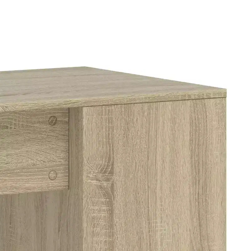 vidaXL Scrivania bianca in legno ingegnerizzato Scrivania media Rettangolare Moderna