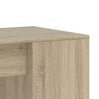 vidaXL Scrivania bianca in legno ingegnerizzato Scrivania media Rettangolare Moderna