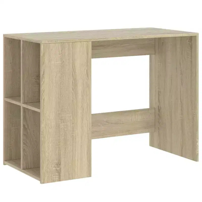 vidaXL Scrivania bianca in legno ingegnerizzato Scrivania media Rettangolare Moderna
