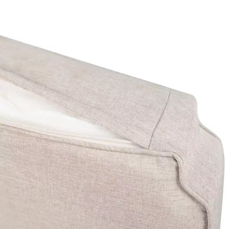 Sedie da club ModernLuxe per esterni in legno di acacia con cuscini beige, sedie da patio ergonomiche con finitura in teak per giardino/patio