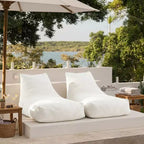 Christopher Knight Home Ramona Poltrona sacco da esterno in olefin moderno (set da 2)
