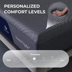 Materasso in memory foam Sweetnight 12/14/16 pollici CoolNest a media rigidità con gel rinfrescante, certificato CertiPUR-US e ACA