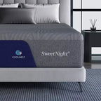 Materasso in memory foam Sweetnight 12/14/16 pollici CoolNest a media rigidità con gel rinfrescante, certificato CertiPUR-US e ACA