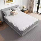 Novilla 10/12/14 inch Cooling Gel Memory Foam Hybrid Mattress, In a Box Medium Firm for Pressure Relief