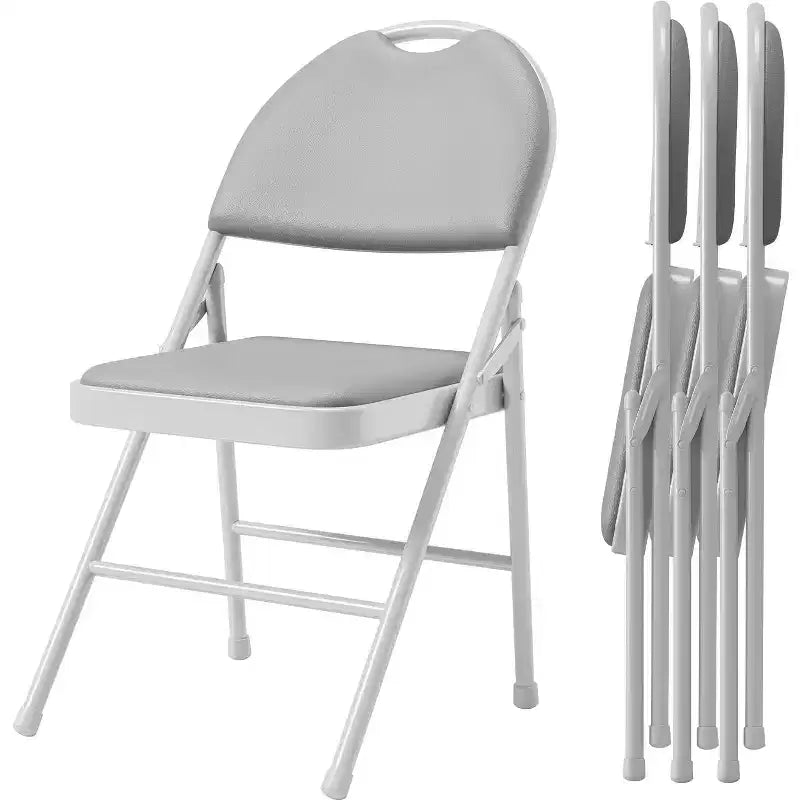 Set di 4 sedie pieghevoli GustoWave per interni ed esterni, sala, ristorante, patio