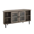 Middlebrook 48-inch Glass Door Corner TV Stand