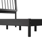 Middlebrook Designs Boho Solid Wood King Spindle Bed
