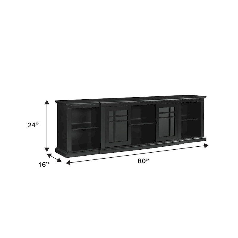 Mobile TV classico a frontale spezzato Middlebrook da 80 pollici