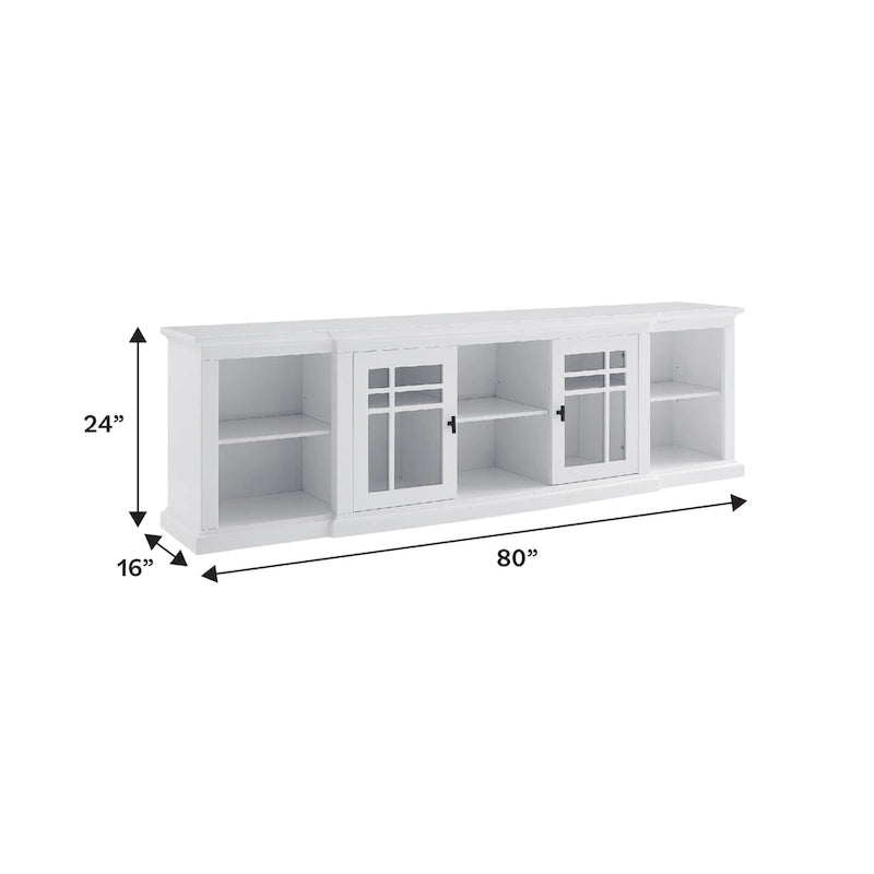 Mobile TV classico a frontale spezzato Middlebrook da 80 pollici