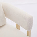 Modern 24.4 Upholstered Accent Chair (Set of 2)