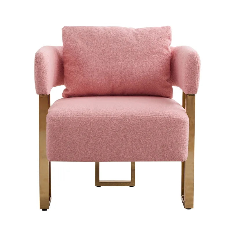 Modern 24.4 Upholstered Accent Chair (Set of 2)