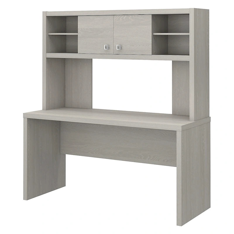 Echo 60W Credenza Desk with Hutch by Bush Business Furniture