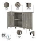 Salinas Accent Storage Cabinet with Doors by Bush Furniture