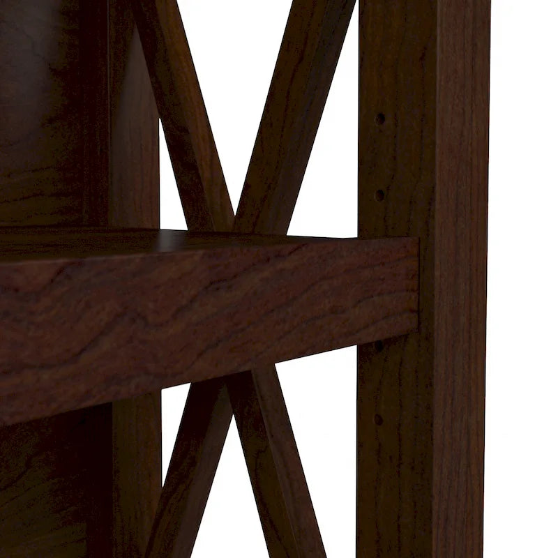 Key West Small 2 Shelf Bookcase by Bush Furniture
