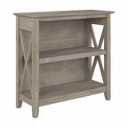 Key West Small 2 Shelf Bookcase by Bush Furniture