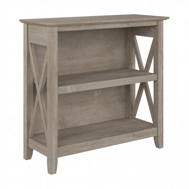 Key West Small 2 Shelf Bookcase by Bush Furniture
